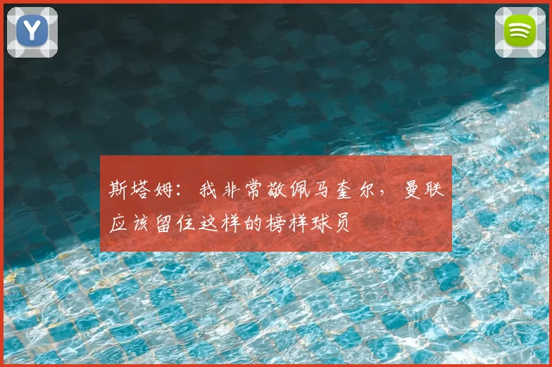 斯塔姆：我非常敬佩马奎尔，曼联应该留住这样的榜样球员